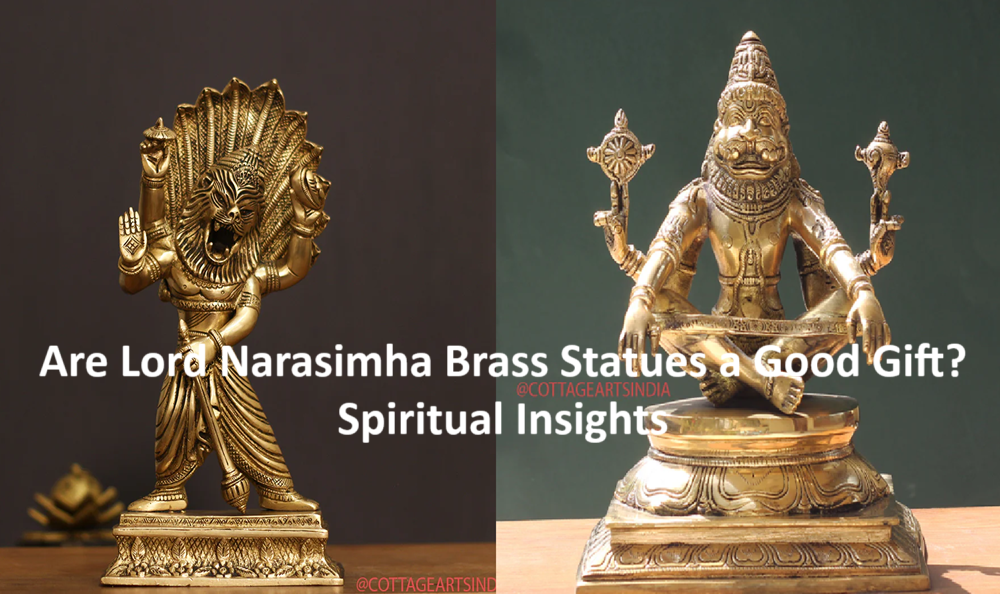 Are Lord Narasimha Brass Statues a Good Gift? Spiritual Insights