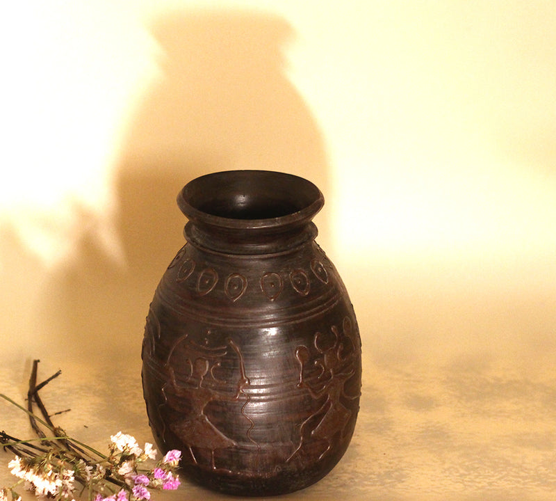 Wooden Vintage Pot