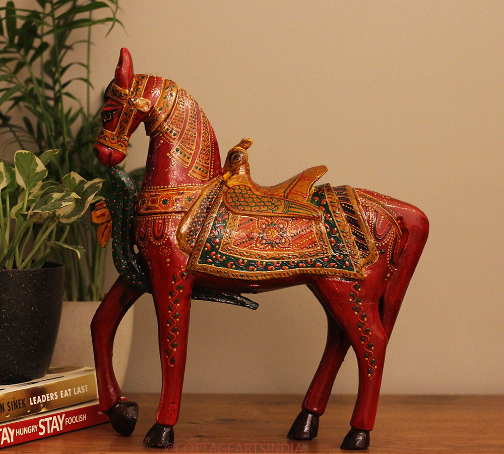 Wooden Horse 12"