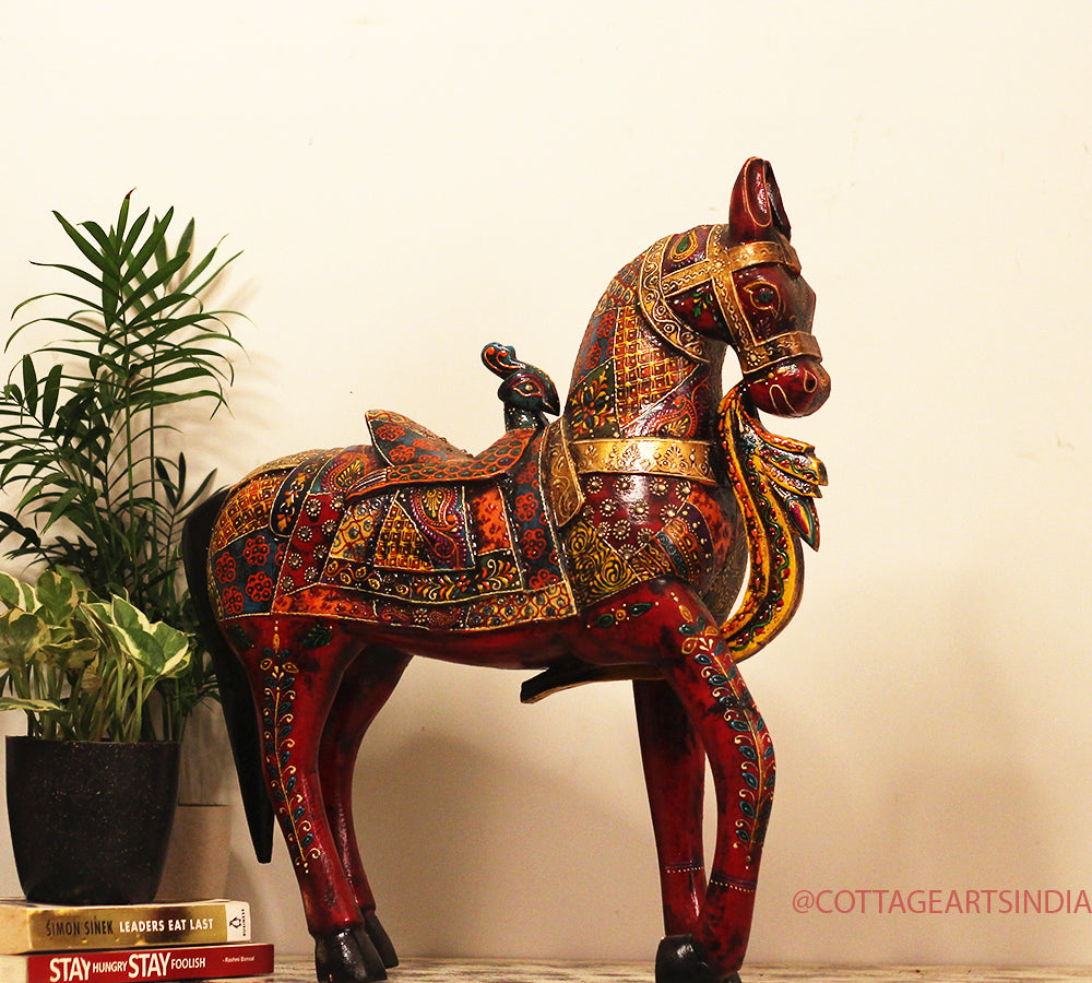 Wooden Horse 15"