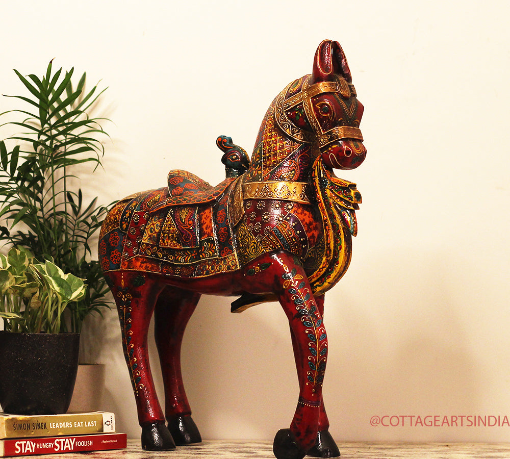 Wooden Horse 15"