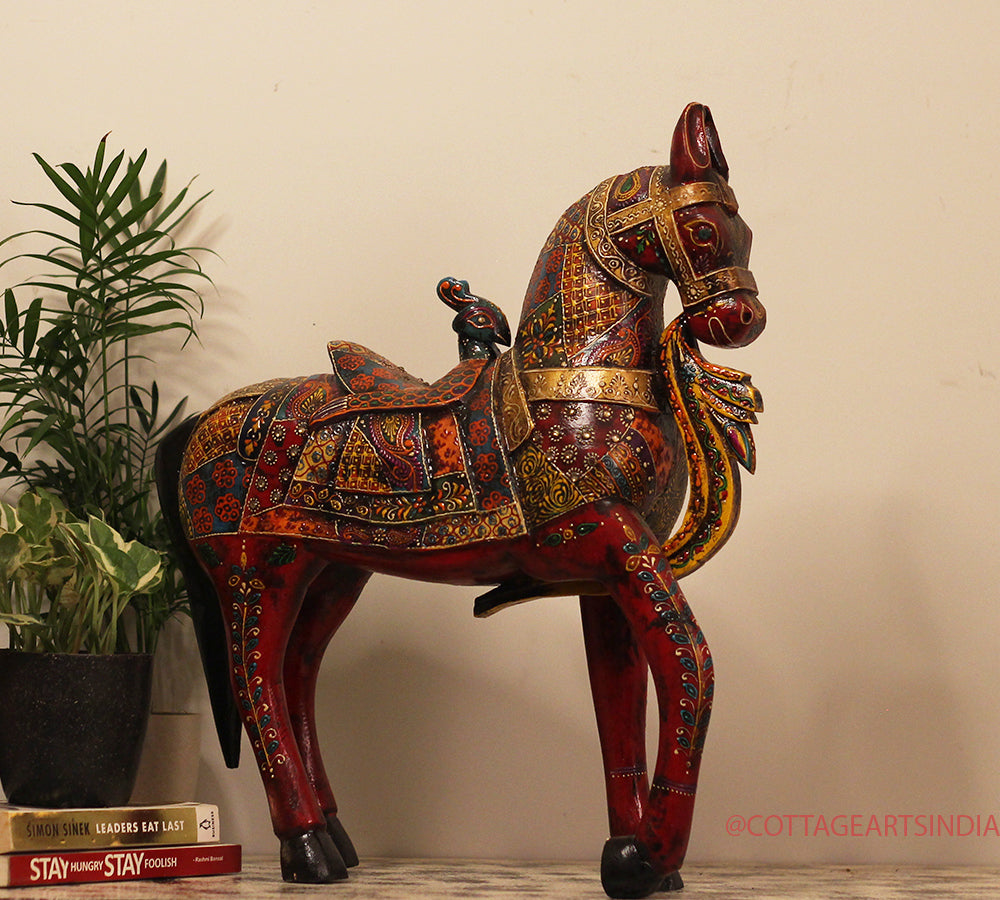 Wooden Horse 15"