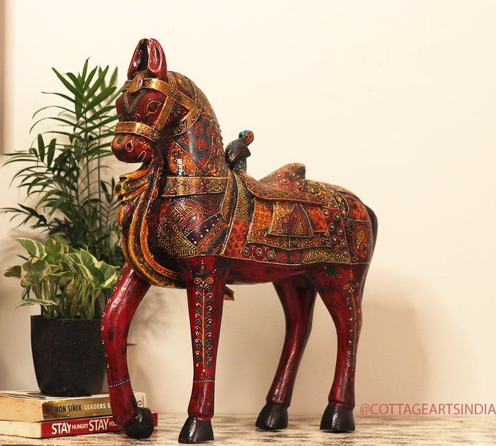 Wooden Horse 15"