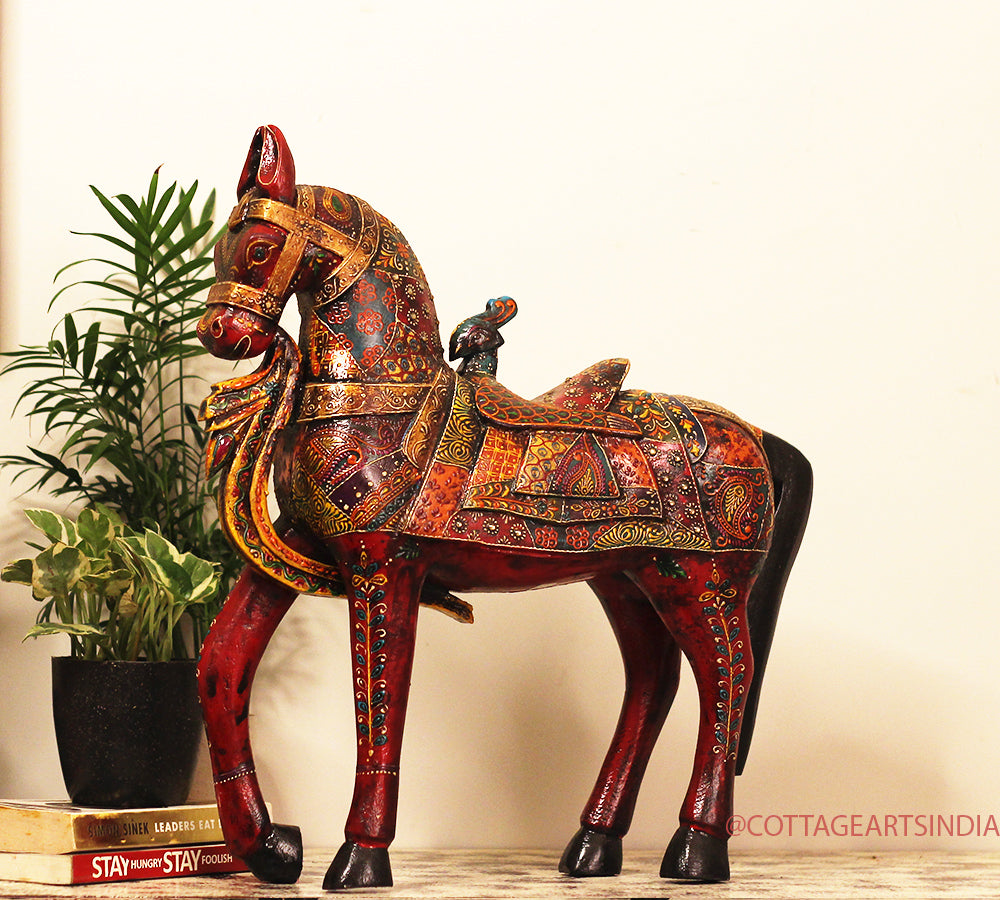 Wooden Horse 15"