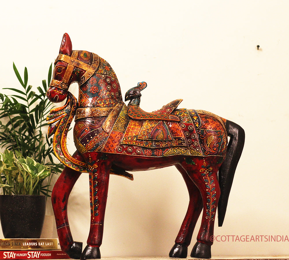 Wooden Horse 15"