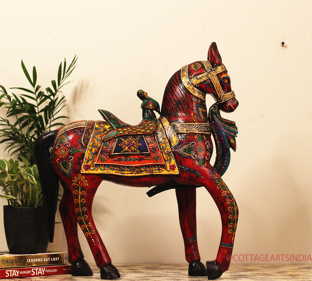 Wooden Horse 18"