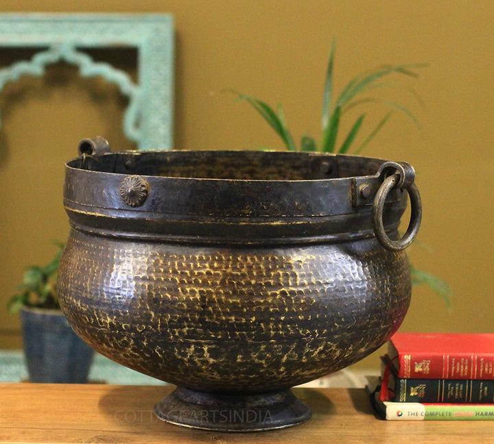 Brass Vintage Kerala Planter