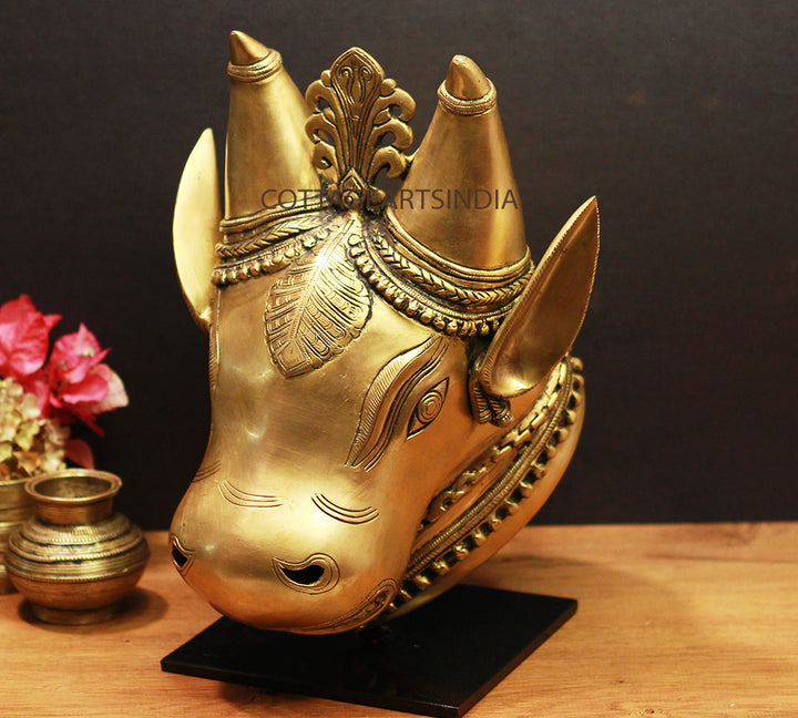 Brass Bull Head