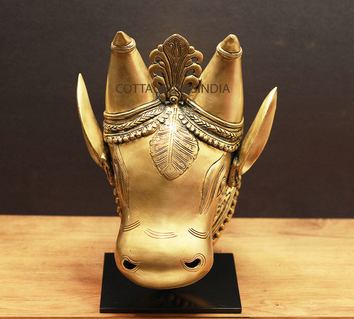 Brass Bull Head