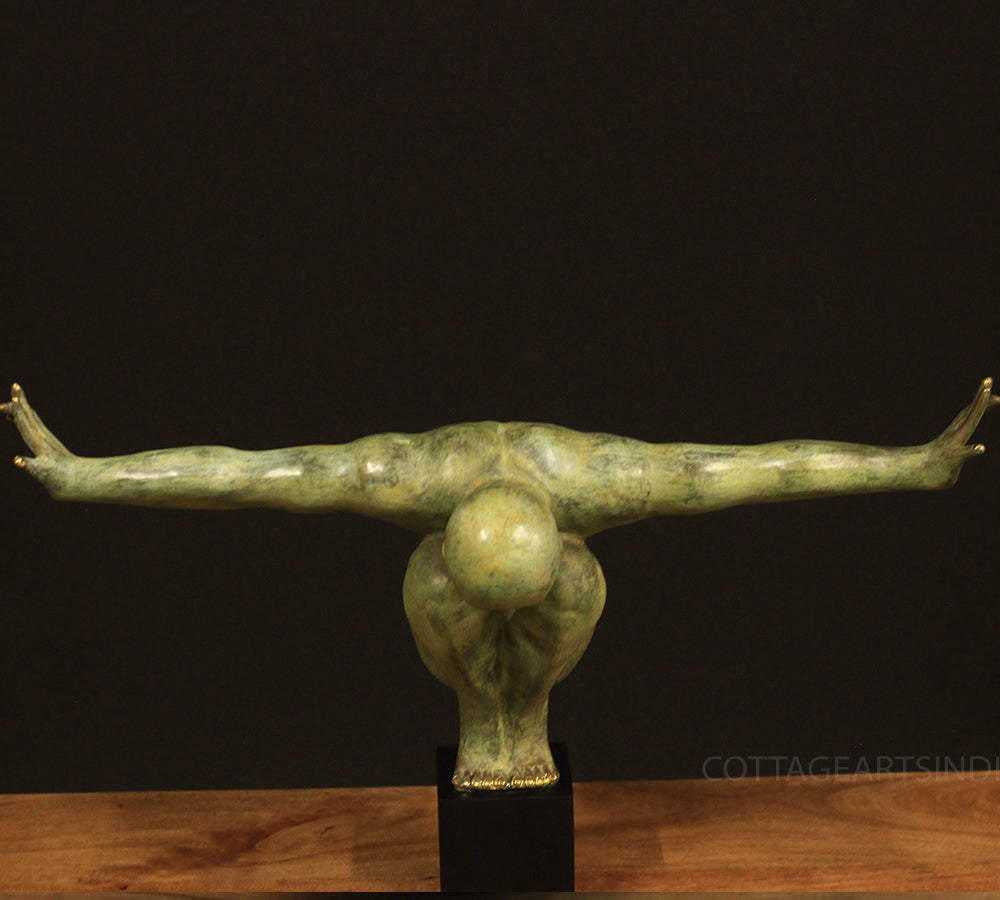 Bronze Gymnast