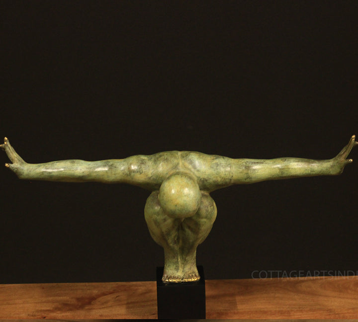 Bronze Gymnast