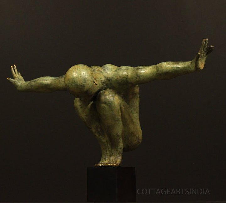 Bronze Gymnast