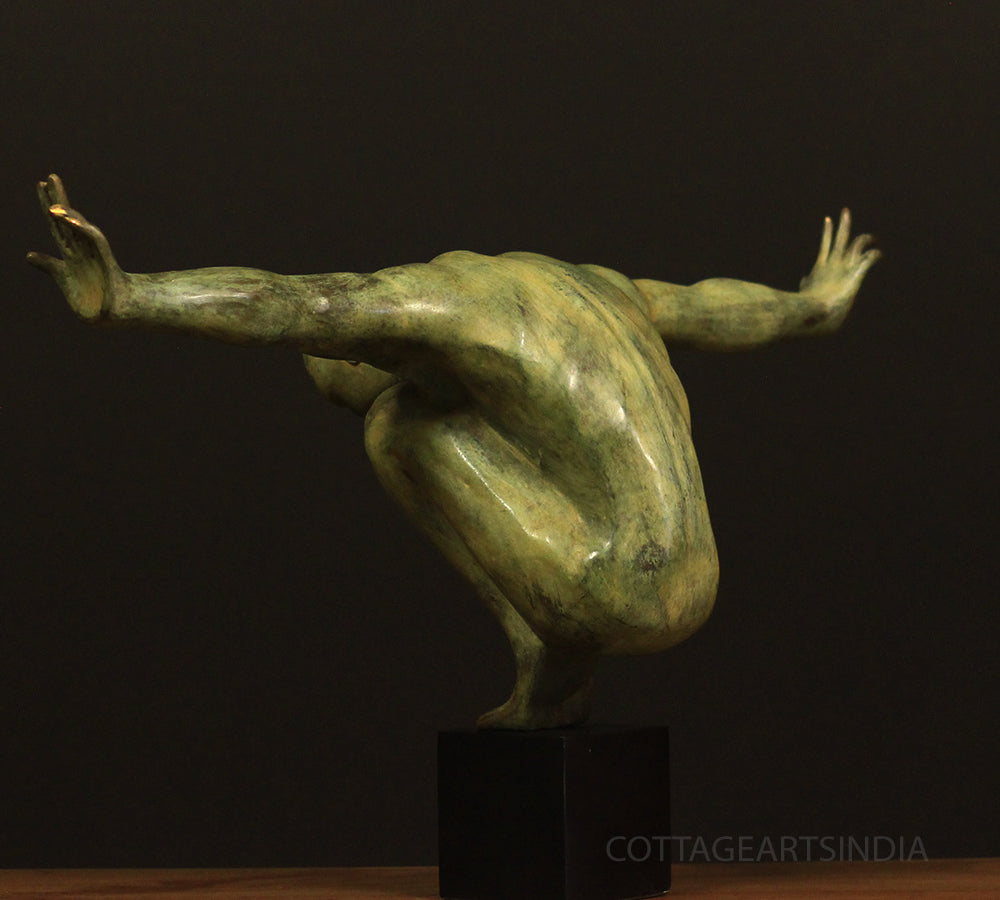 Bronze Gymnast