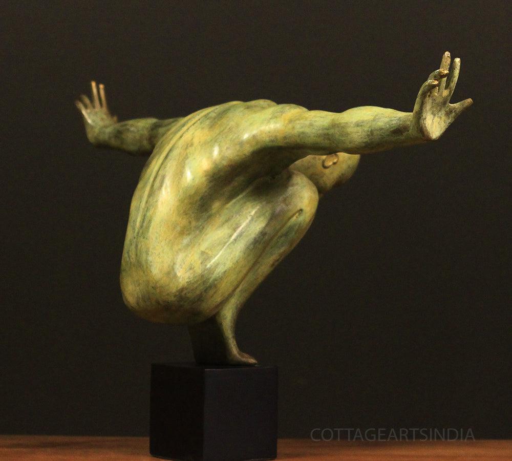 Bronze Gymnast