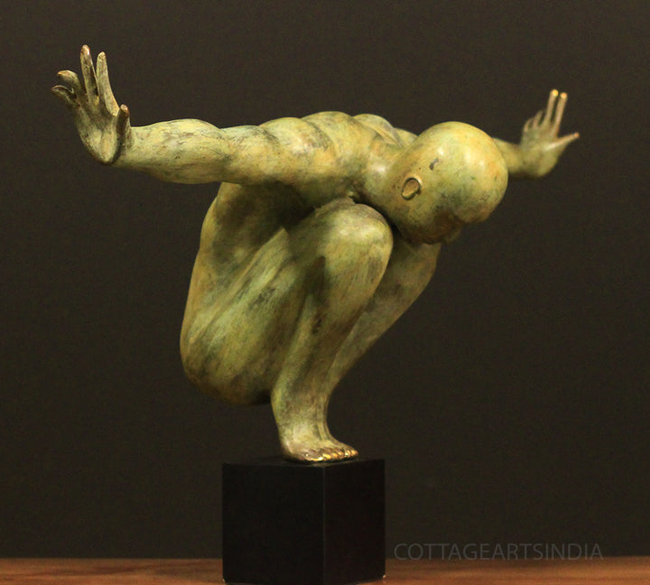 Bronze Gymnast