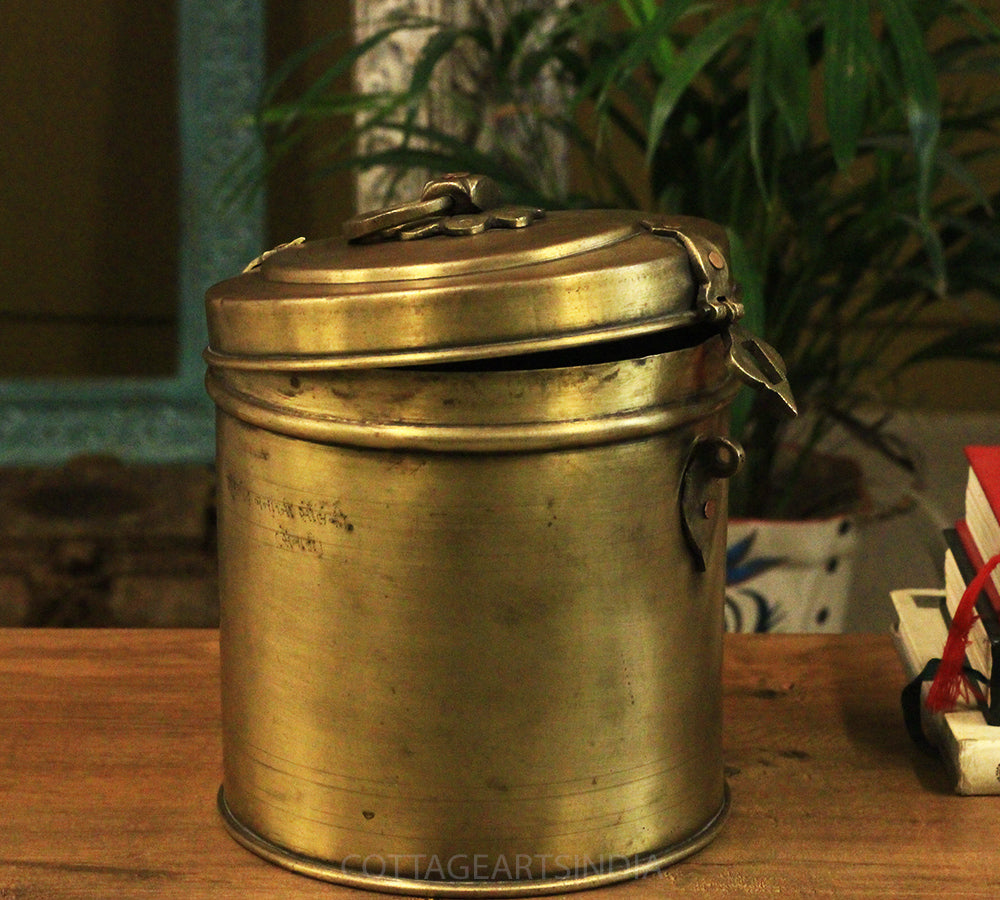 Brass  Vintage Pot