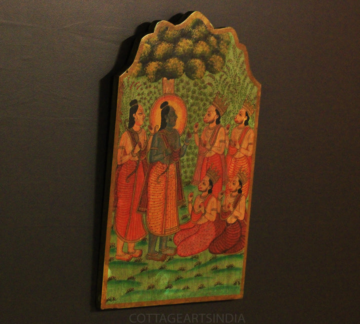 Painting on Wood - Sri Ram