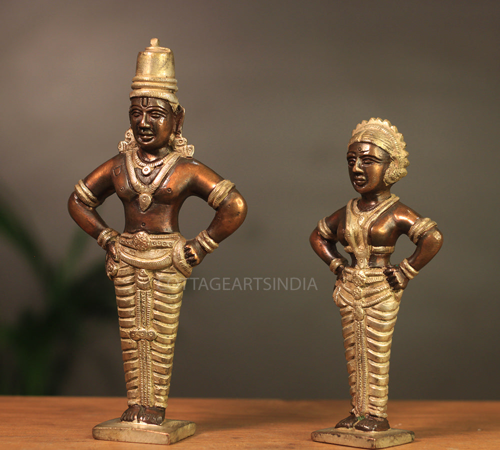 Brass Vithoba and Rakhumai