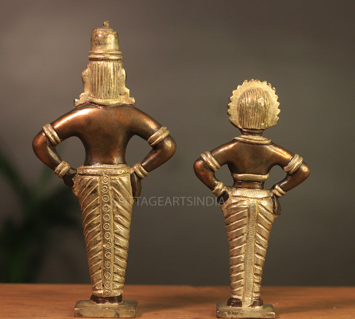 Brass Vithoba and Rakhumai