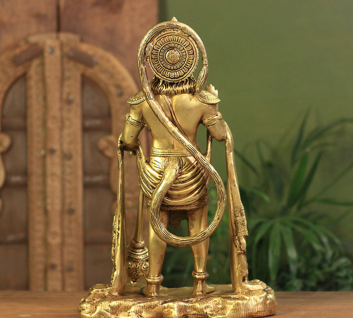 Brass Standing Hauman 17"