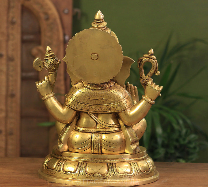 Brass Ganesh 14" Superfine