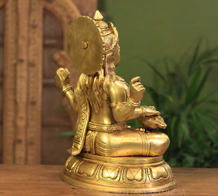 Brass Saraswati Superfine 14"