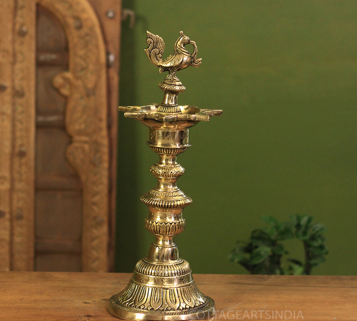 Brass  Vilakku-Oil Lamp