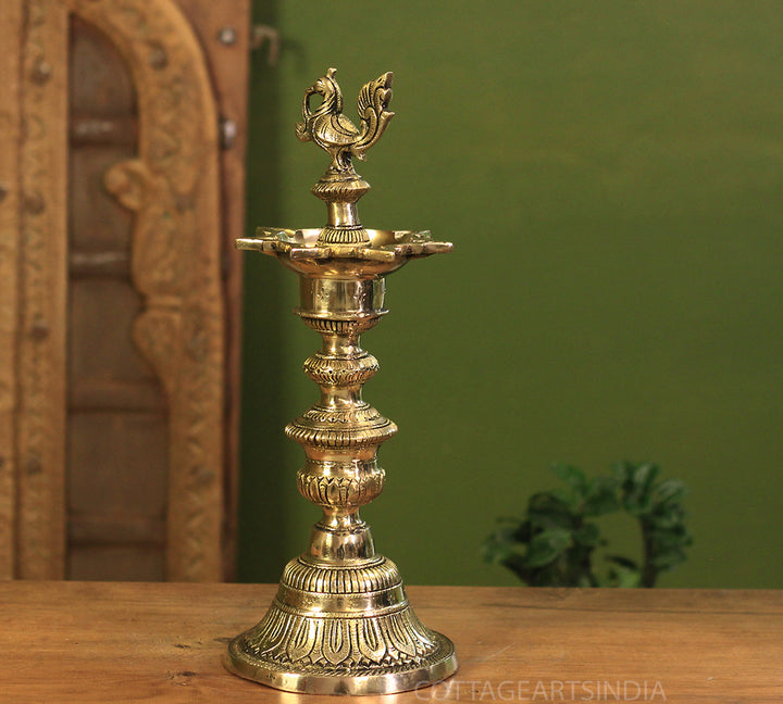 Brass  Vilakku-Oil Lamp