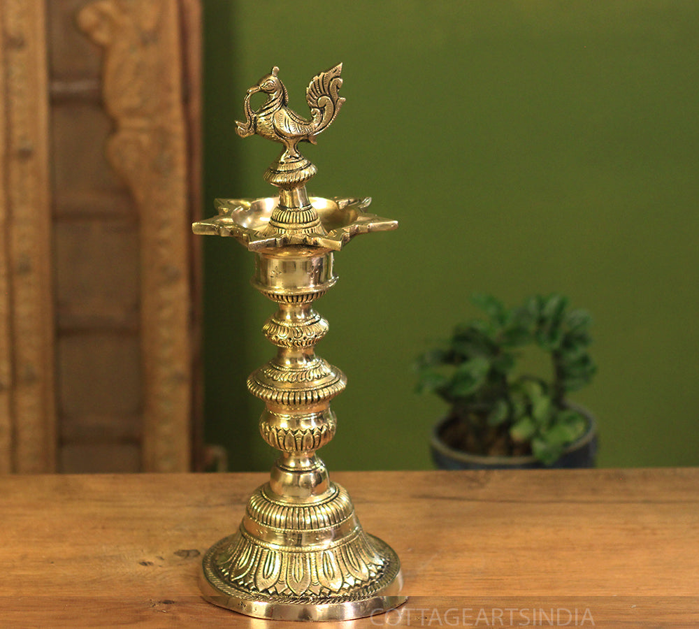 Brass  Vilakku-Oil Lamp