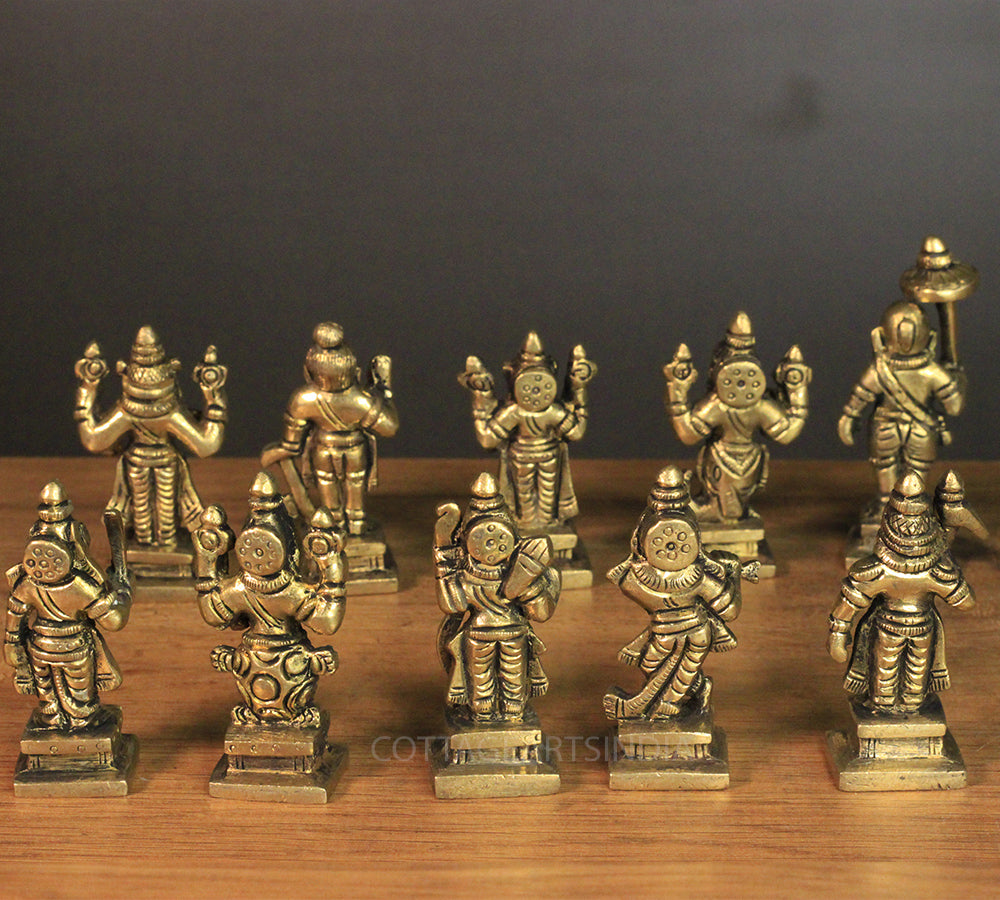 Brass Dasavatharam