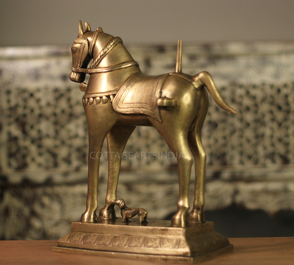 Brass Vintage Horse