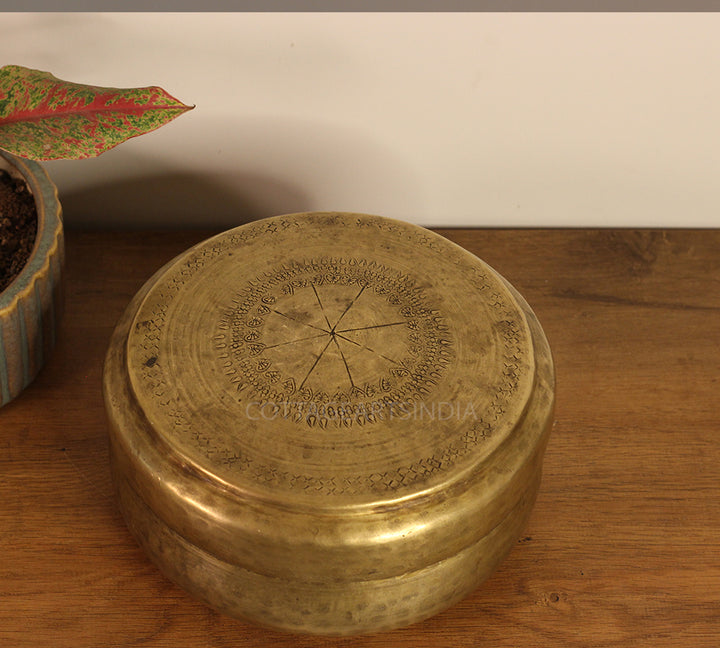 Brass Chapatti Box