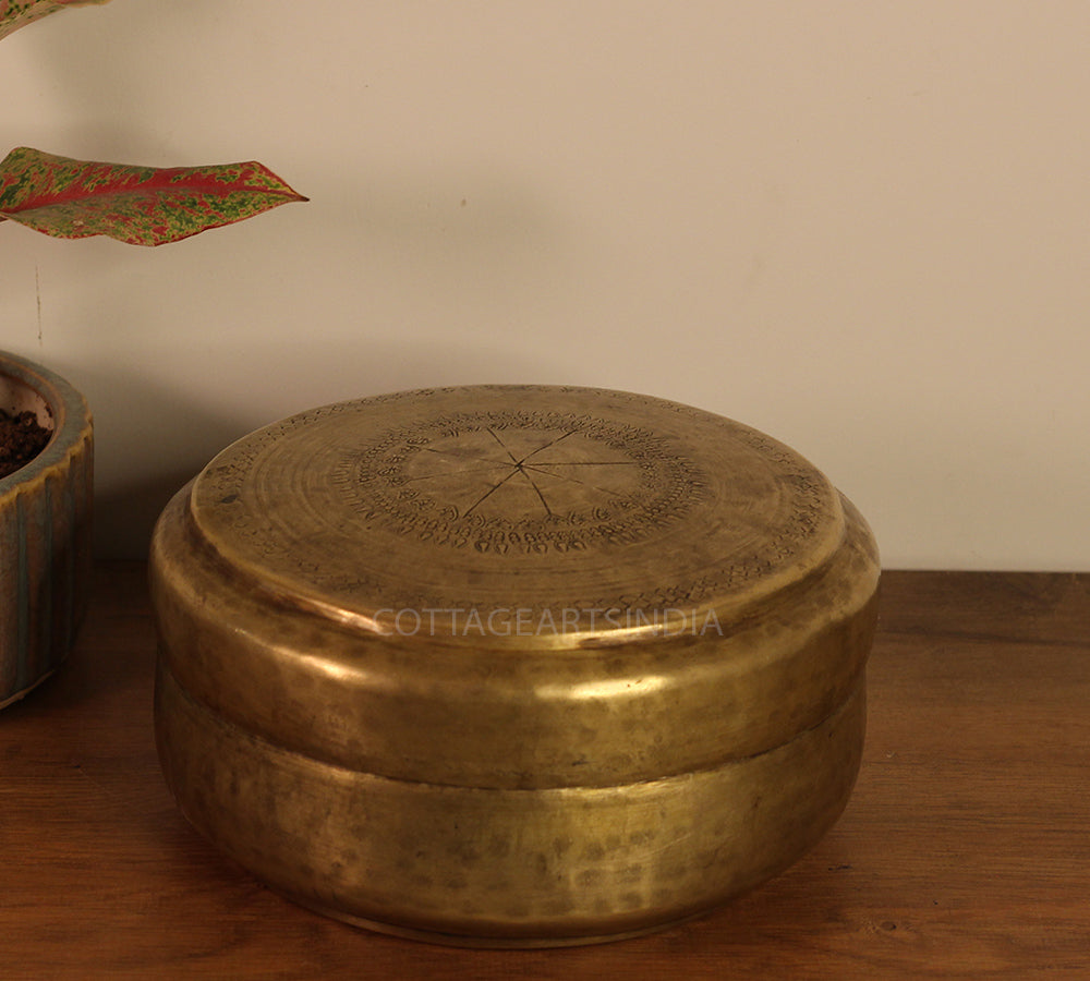 Brass Chapati Box