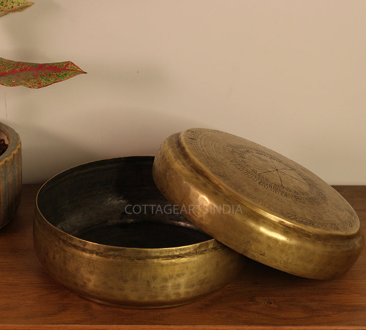 Brass Chapati Box