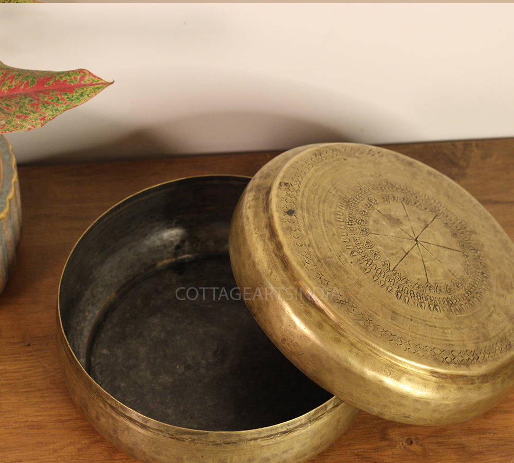 Brass Chapatti Box