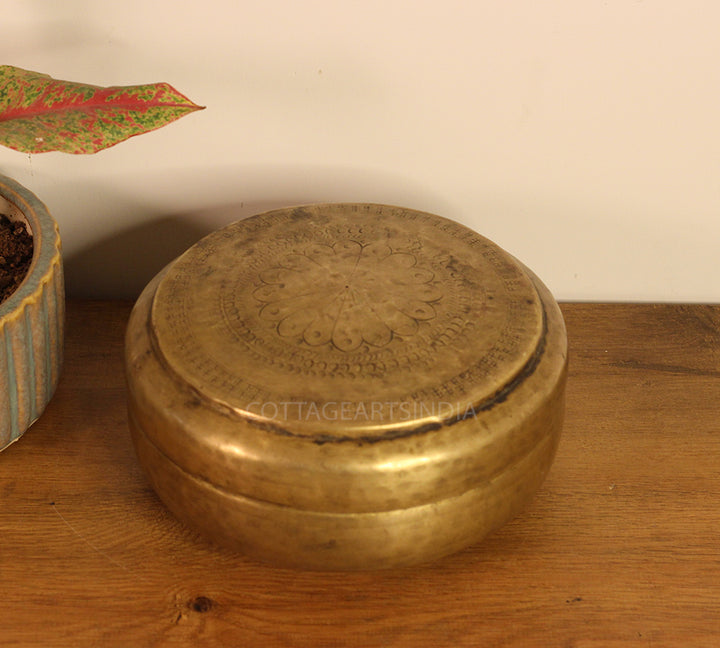 Brass Chapatti Box