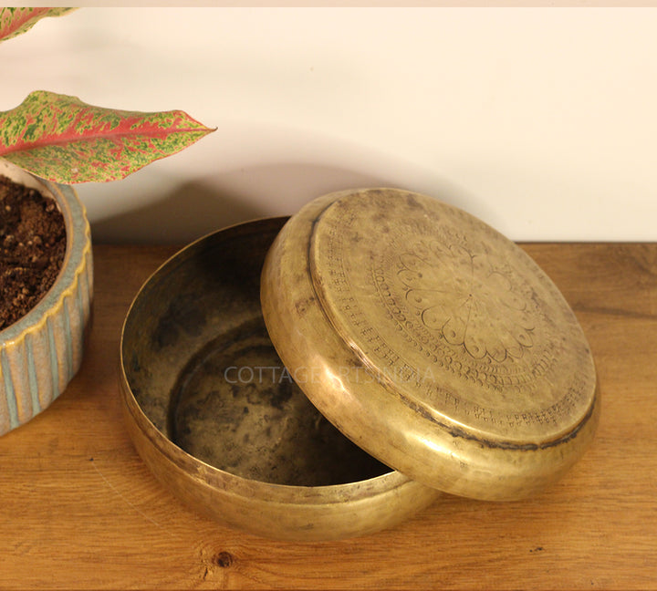 Brass Chapatti Box