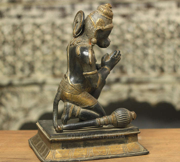 Brass Hanuman 12"