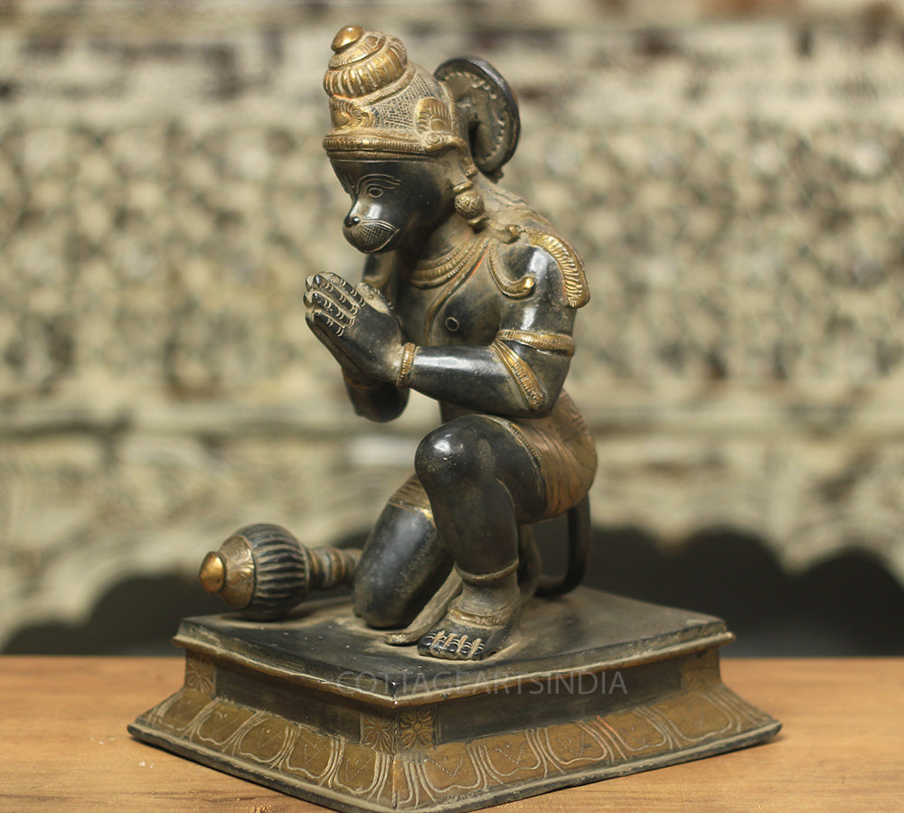 Brass Hanuman 12"