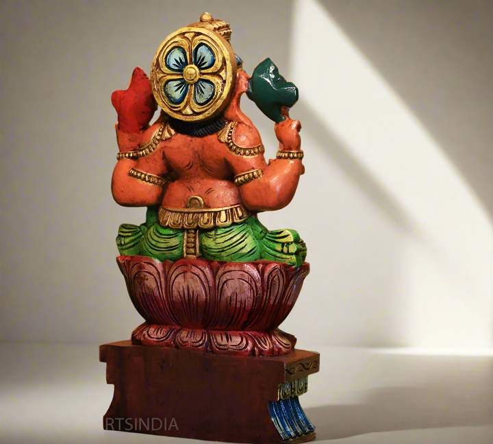 Wooden Ganesh 24"