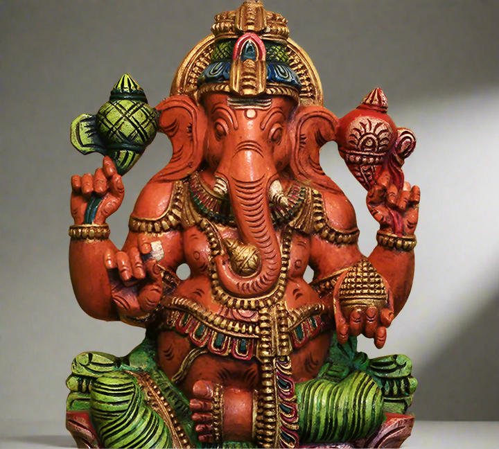 Wooden Ganesh 24"