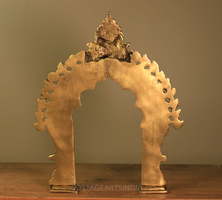 Brass Prabhawali Kirtmukha