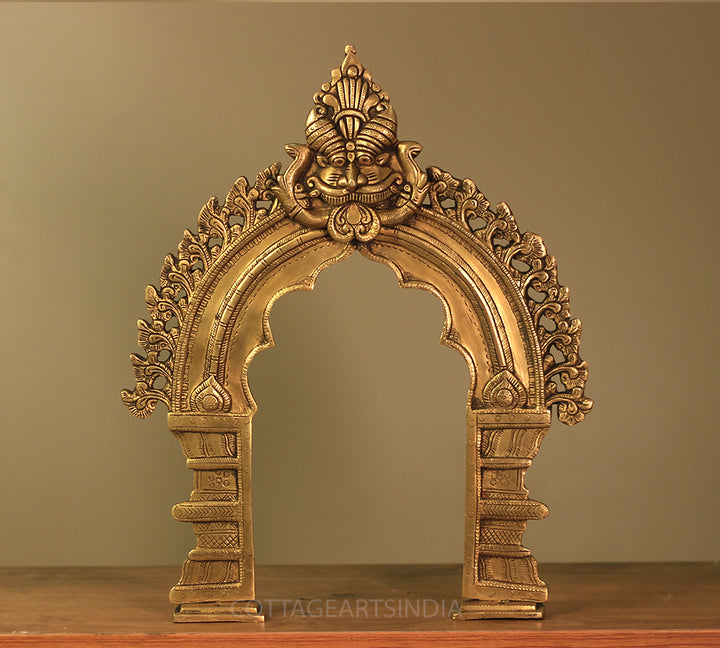 Brass Prabhawali Kirtmukha