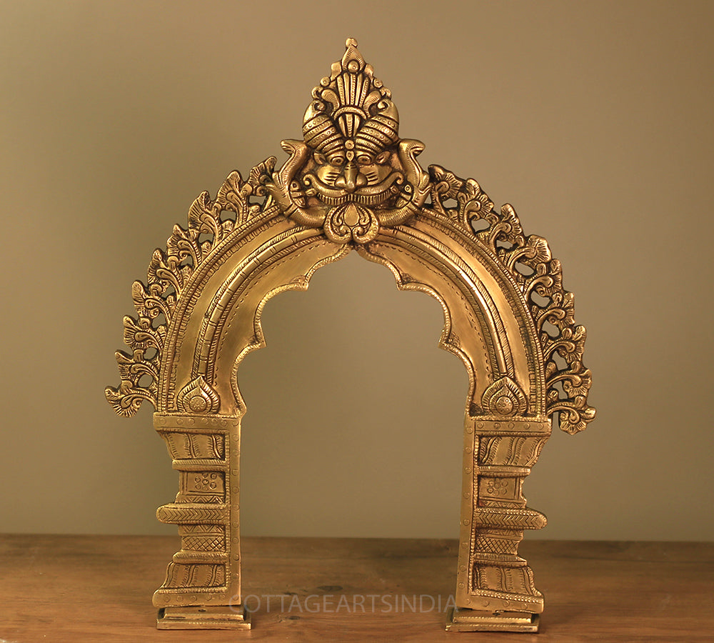 Brass Prabhawali Kirtmukha