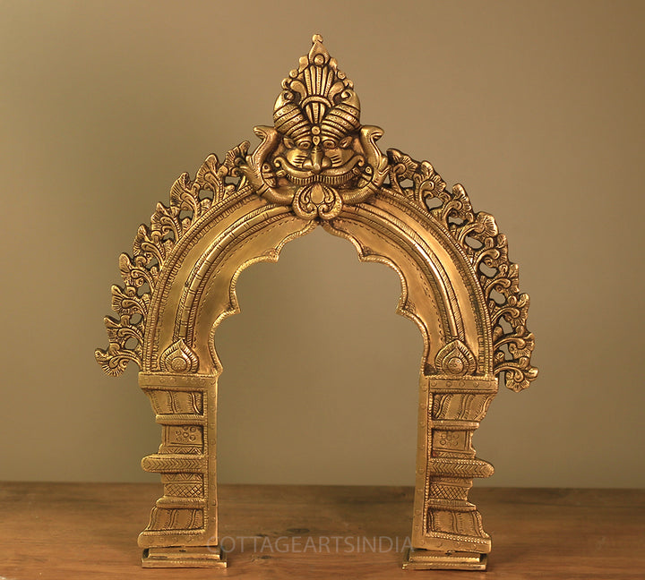 Brass Prabhawali Kirtmukha