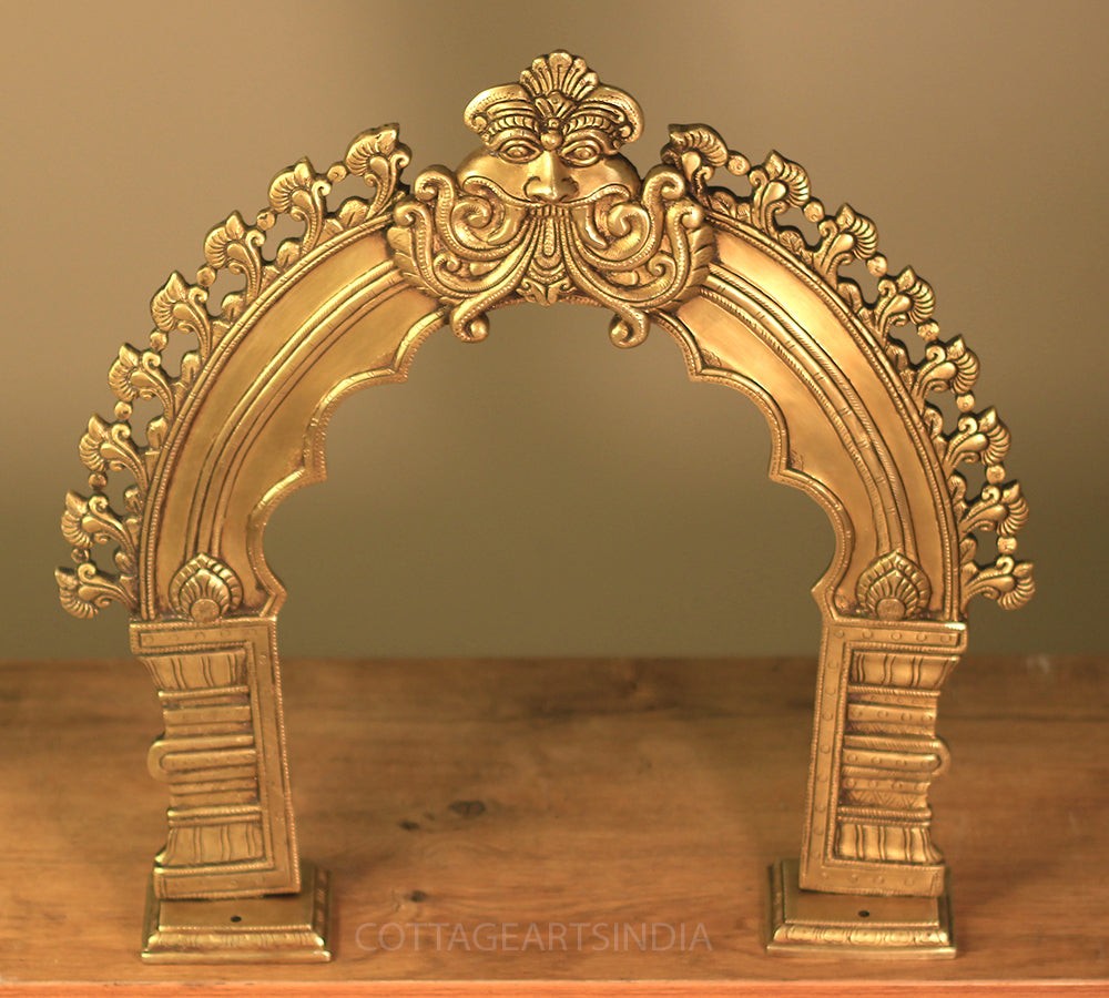 Brass Prabhawali Kirtmukha