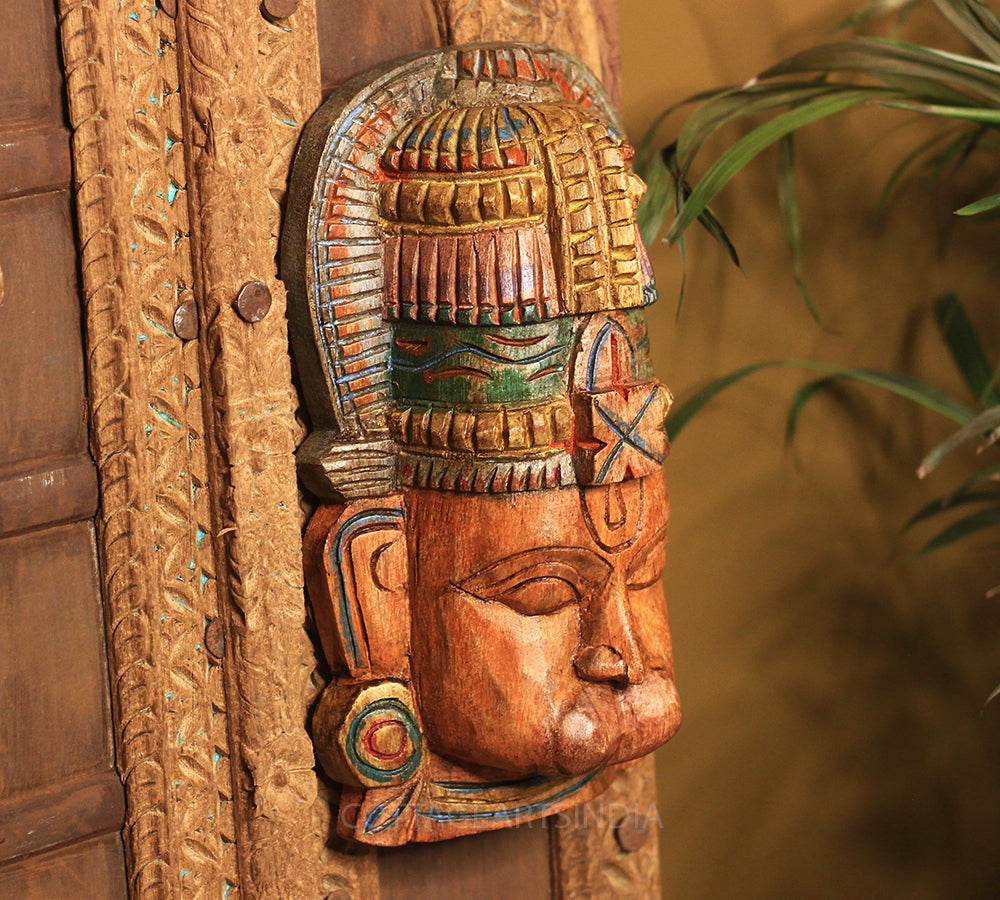 Wooden Hanuman Mask