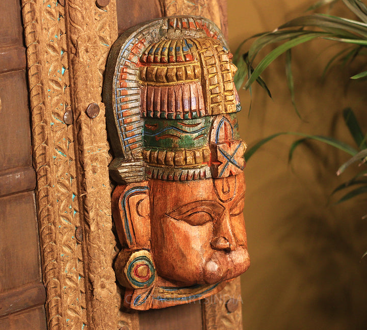 Wooden Hanuman Mask