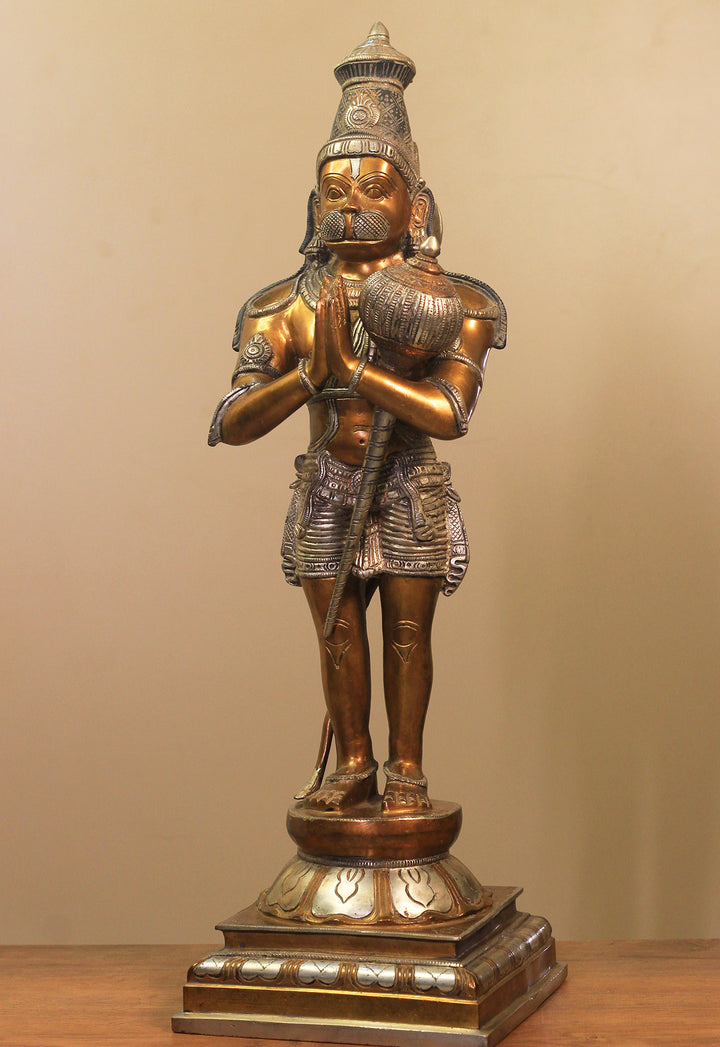 Brass Hanuman Copper Finish 24"