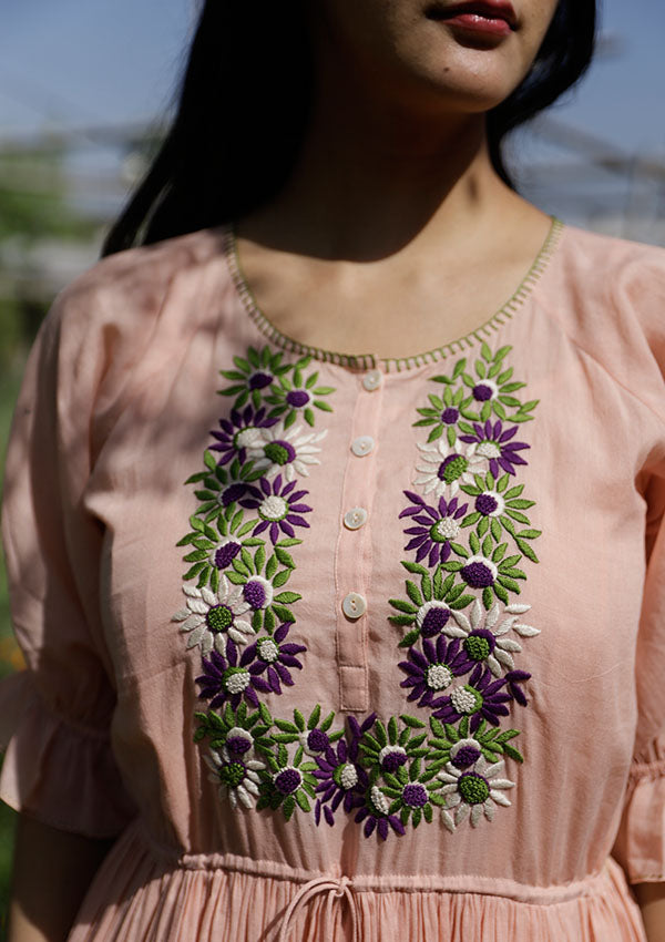 Dusty Pink Mallow Dress